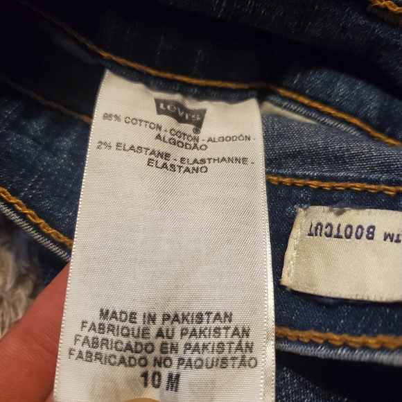 Levi's Womens 512 Bootcut Jeans - Picture 8 of 8